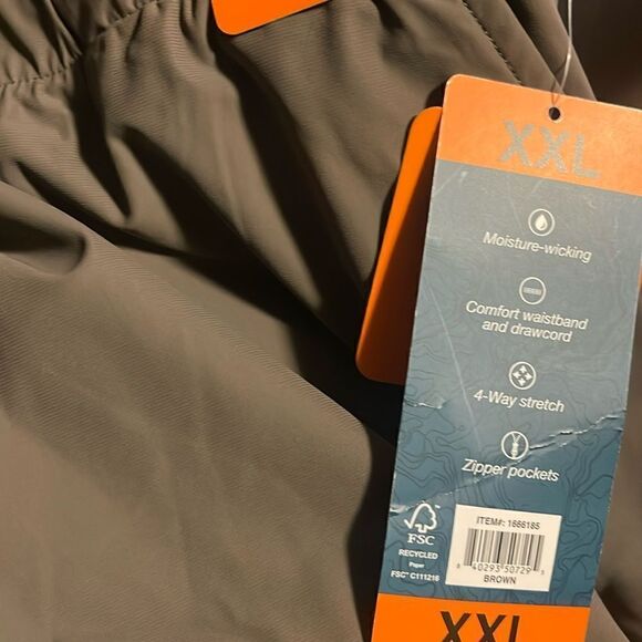 Glacier Men's Active Pant Brown XXL - Picture 6 of 7